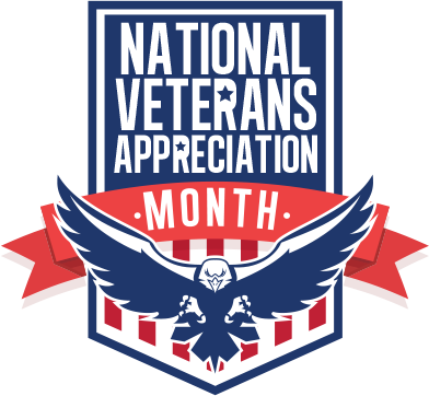 Veterans Appreciation Month Logo